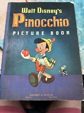 Livro ilustrado Walt Disney's Pinóquio 1940 (13x9 1/2 polegadas) comprar usado  Enviando para Brazil