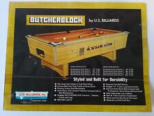 Billiards butcherblock pool for sale  Collingswood