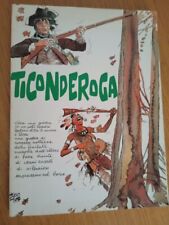 Usato, HUGO PRATT - TICONDEROGA  -1981 il Gatto e la Volpe edizioni  1 EDIZIONE  OTTIMO usato  Goro