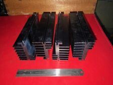 Large Aluminium Heatsinks x4off  For Power Amplifier, PSU, Inverter for sale  Shipping to South Africa