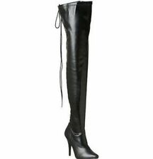 Thigh boots black d'occasion  Bailleul