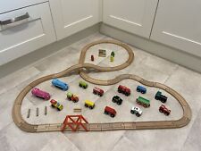 Wooden train set for sale  HEREFORD