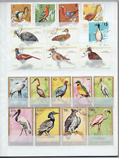 Briefmarken sammlung vögel gebraucht kaufen  Schorndorf