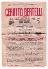 Cerotto bertelli arnicos usato  Italia