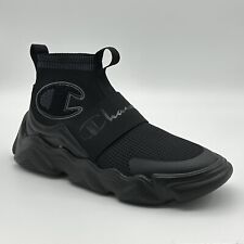 Zapatos para hombre Champion Meloso Rally Pro negros sigilosos CPS10918M segunda mano  Embacar hacia Argentina