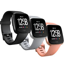 Reloj inteligente portátil Fitbit Versa Health Companion rastreador de actividad tallas S y L segunda mano  Embacar hacia Argentina