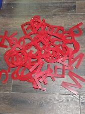 Plastic red marquee for sale  Lakeland