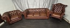 Chesterfield vintage suite for sale  KING'S LYNN