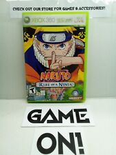 Naruto: Rise of a Ninja (Xbox 360, 2007) Clean Tested Working - Free Ship for sale  Shipping to South Africa