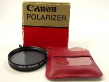 Genuine canon polarizer for sale  MANCHESTER