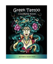 Greek tattoo coloring gebraucht kaufen  Trebbin