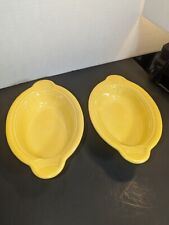 Two fiestaware casserole for sale  Monmouth