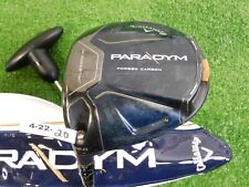 Callaway Paradym 12.0* Left Hand Driver HZRDUS 50g 5.5 Regular Graphite w HC  for sale  Shipping to South Africa