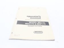 Cortador de grama rotativo universal Woods MD172 MDB172 & MDP172 operador e manual de peças comprar usado  Enviando para Brazil