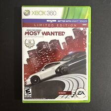 Need for Speed: Most Wanted Limited Edition (Microsoft Xbox 360, 2012) Completo comprar usado  Enviando para Brazil