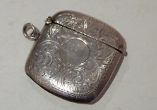 Silver vesta case for sale  HOLYWELL