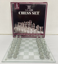 Glass chess set for sale  WELWYN GARDEN CITY