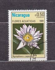 NICARAGUA  1981 Kwiaty Wodne  0,50 used na sprzedaż  PL