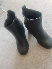Black ankle boots for sale  DONCASTER