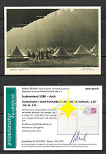 Sudetenland "Fotokarte Sudetenland 1938 - Asch Mi.Nr 5 und Propagandastempel" gebraucht kaufen  Stolberg