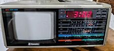 Kawasho CRT 5.5" Portátil Color TV Radio Reloj Despertador AM/FM VHF/UHF Modelo 3706 , usado segunda mano  Embacar hacia Argentina
