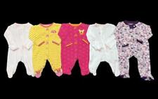 Lote de pijama bebê menina TODOS recém-nascidos Carter's algodão pés dorminhoco pacote comprar usado  Enviando para Brazil