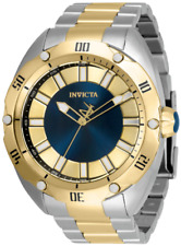 INVICTA 50MM RELÓGIO PULSEIRA DE AÇO INOXIDÁVEL QUARTZO VENENO TOM DOURADO/AZUL 33765 comprar usado  Enviando para Brazil