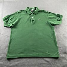 Camisa polo masculina Lacoste tamanho 7 2XL verde original l.12.12 logotipo petit pique crocodilo comprar usado  Enviando para Brazil
