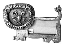 Vintage pewter lion for sale  San Francisco