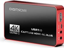 DIGITNOW 4K Plus cartão de captura de vídeo, USB3.0 Hdmi Game Capture Captura, 4K60 Hdr comprar usado  Enviando para Brazil