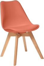 Chaise scandinave terracotta d'occasion  Toulouse-