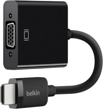 BELKIN HDMI TO VGA ADAPTER W MICRO USB CONNECTION AV10170bt 15CM 6" for sale  Shipping to South Africa