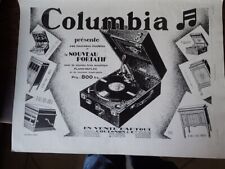 Columbia phonographe portatif d'occasion  Saint-Nazaire