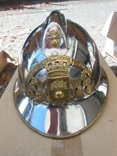 Ancien casque pompiers d'occasion  Josnes