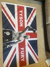 Bandera de boxeo británica Tyson Fury 5X3 totalmente nueva sellada embalaje Tyson Fury segunda mano  Embacar hacia Argentina