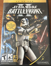 Star Wars Battlefront II (PC, CD-ROM, 2005) 4 discos de jogo e estojo sem manual, usado comprar usado  Enviando para Brazil