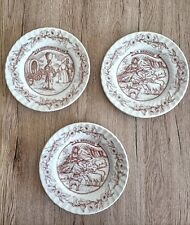 Lot 3 assiettes parlantes Yves Rocher/Assiettes vintage/Assiettes Anglaises segunda mano  Embacar hacia Argentina