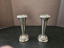 Pair silver plated for sale  WEST WICKHAM
