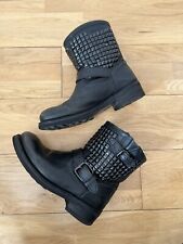 ash biker boots for sale  HOVE