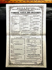 Tinmens tools machines for sale  Londonderry