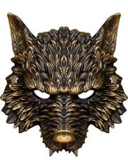 Wolf mask gold for sale  Roswell