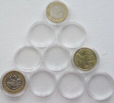 Round coin capsules for sale  CARSHALTON