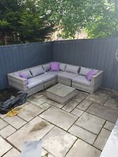 Outsunny rattan dining for sale  BOLTON