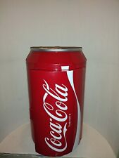  Coca Cola Can Shaped Red Portable  Fridge Cooler 8 Cans 12V DC 110V AC Tested  for sale  Shipping to South Africa