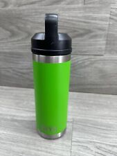YETI Rambler 18 oz Bottle Chug Cap Vacuum Insulated  Canopy Green, used for sale  Shipping to South Africa