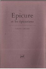 Epicure épicuriens textes d'occasion  France