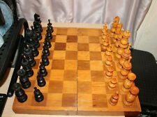 Vintage wood chess for sale  Los Angeles