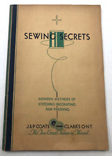 1930 sewing secrets for sale  Cary