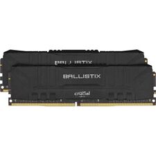 Memória RAM DDR4 Crucial Ballistix 3600MHz 16GB 16GBx1 BL16G36C16U4B preta comprar usado  Enviando para Brazil