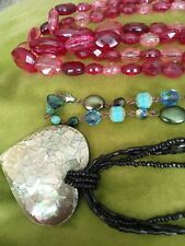 3 necklaces for sale  CHESTERFIELD